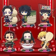 

Anime Demon Slayer Figure Kimetsu No Yaiba Character Hashira Giyuu Muichirou Shinob Acrylic Stand Model Desk Decor Collect Props
