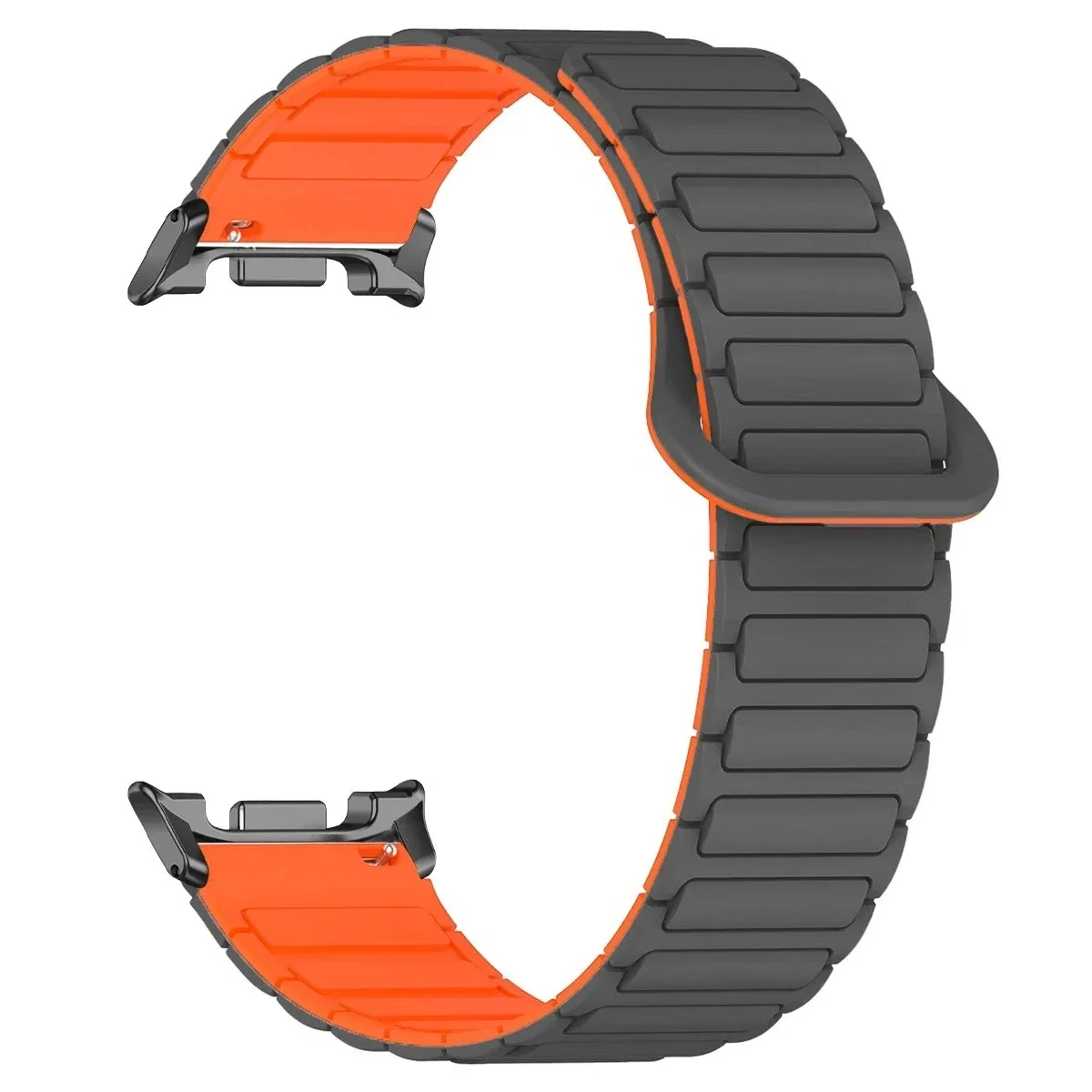 Magnetic Silicone Sports Watch Bracelet Strap