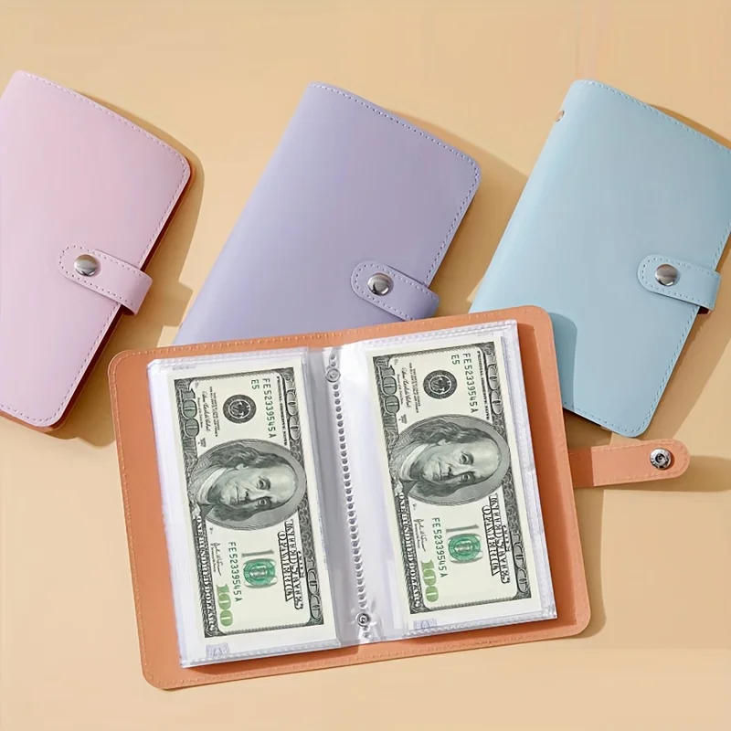 Money-saving Planner And Cash Storage Notebook With Organiser_voghion.com