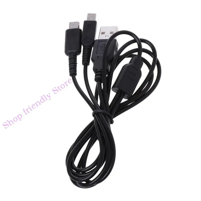 594A 2-in-1 USB 전원 충전 케이블 Y- 스플리터 코드 LITE 용 용 3DS 용.