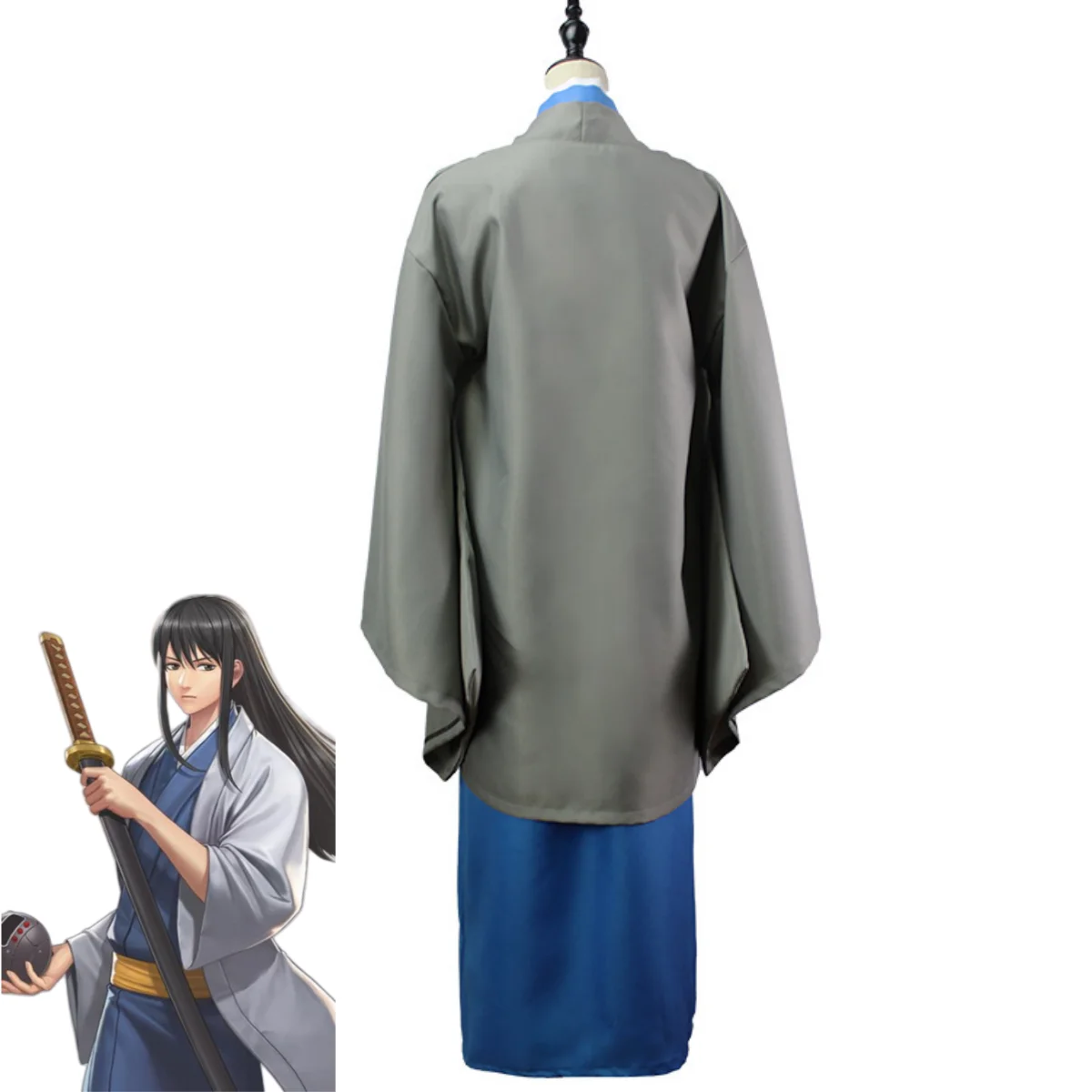 Gintama Gintoki Sakata Yukata Cosplay Costume