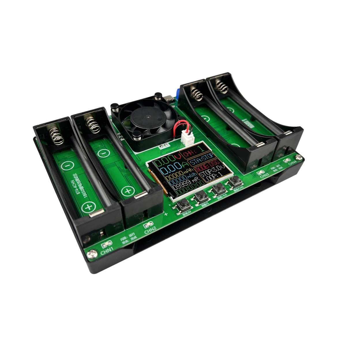 Battery Tester LCD Display Capacity MAh MWh Lithium Digital Power Detector Module 18650 Type-C