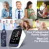 Kingclinic Blood Pressure Machine, Automatic Digital Upper Arm Blood Pressure Monitor with Adjustable Large Cuff 5
