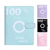 Envelope Notebook 6-hole Cash Envelopes Notebook Water-resistant Binder with 100 Envelopes Money Saving Challenge for Planning 5