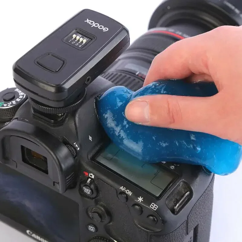 Car Cleaning Gel Gel Air Vent Dashboard Laptop Keyboard Magic Car Wash Interior Dust Dirt Mud Gap Reusable Cleaning Slime Wash Tool