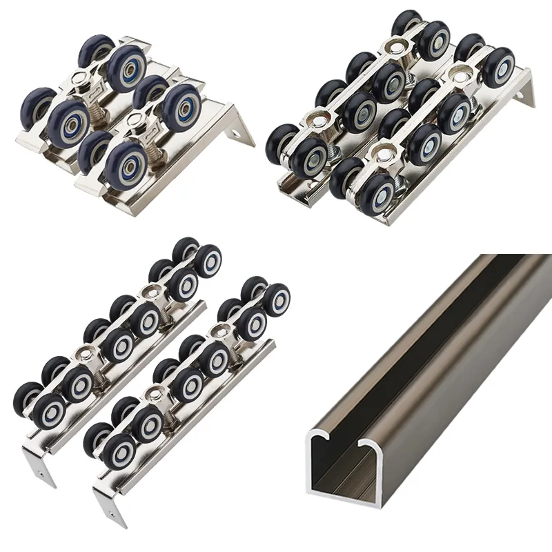 ❤️引き戸プーリー 20 mm直径 ガラス軸受ローラー 引き戸 車輪交換用