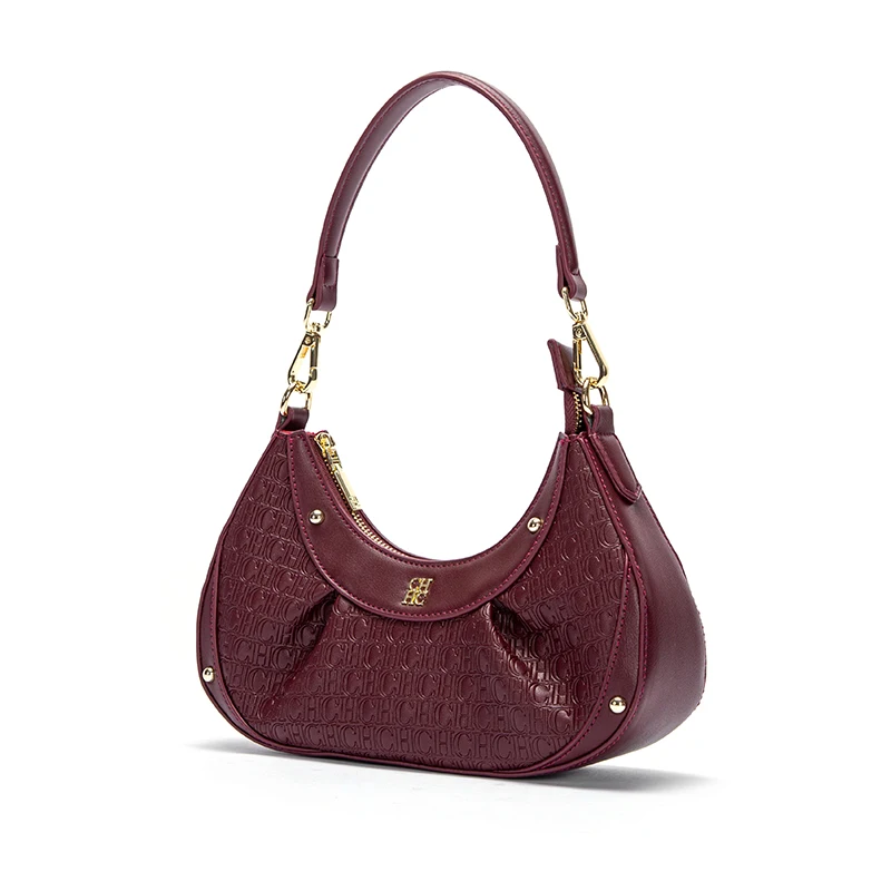 حقيبة يد نسائية على شكل هلال من العلامة التجارية C...