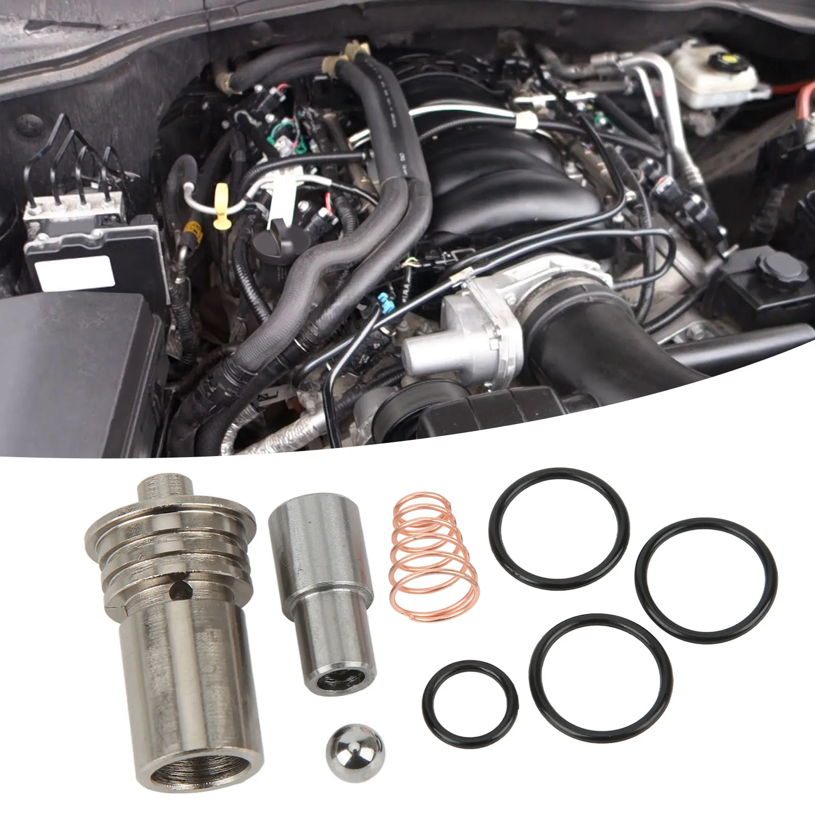 Cooler Bypass Kit STL010 Cooling System Contournement Valves Set for 6L80 6L90 8L90 10L90 Cooler Bypass Valves STL010