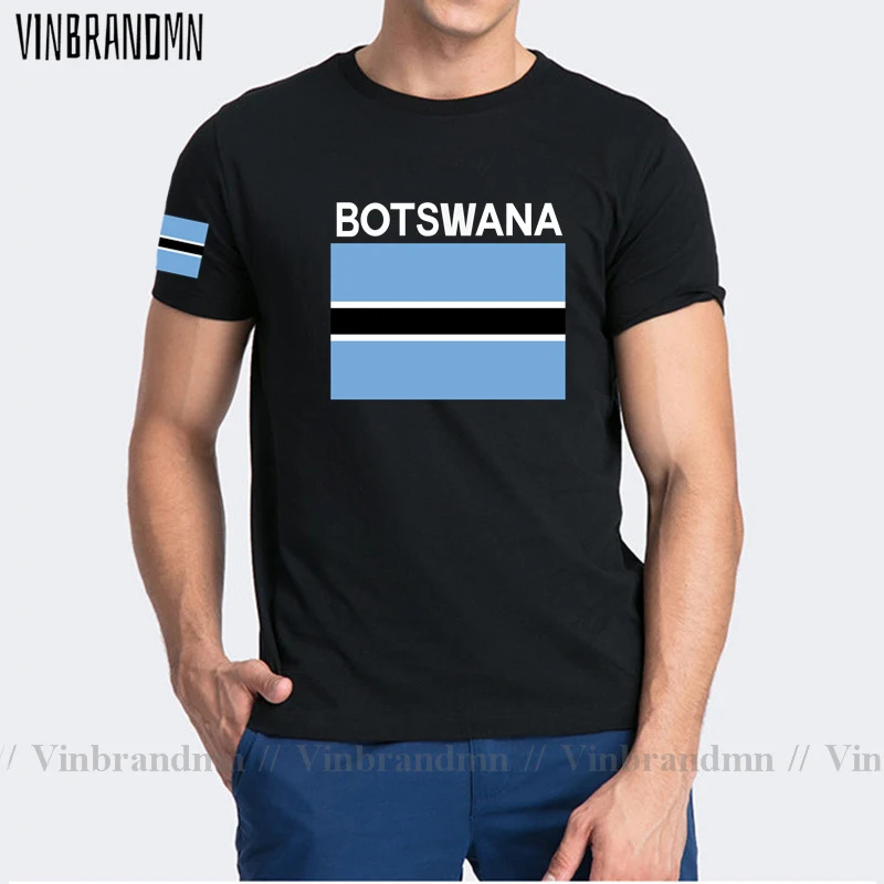 Botswana Batswana Men T shirts 2023 Jerseys Nation Tshirt 100 Cotton T