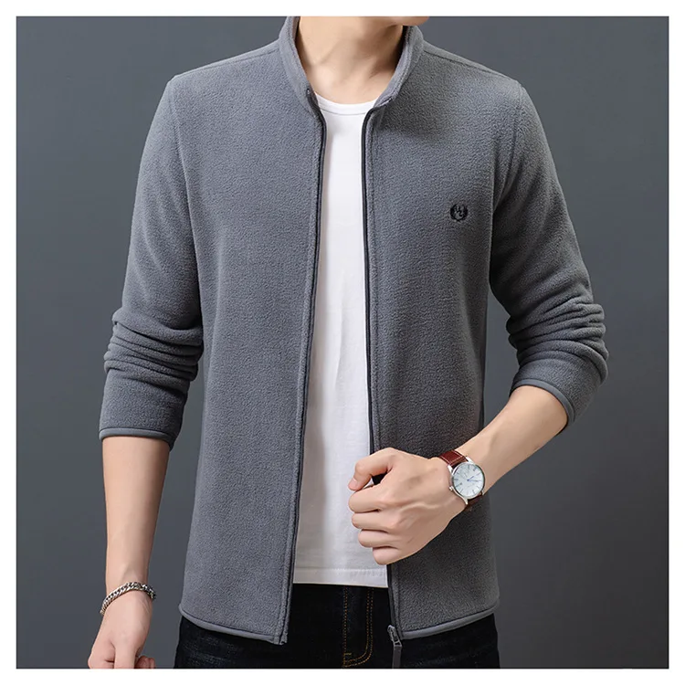 thumbnail image 1 of Chaqueta polar térmica versátil para hombre de otoño e invierno, 1 of 5