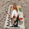Cartoon Fruit Juice Mojito Aperol Spritz Beach Towel Colorful Bath Towels for Girl  Custom Sand Free Beach Yoga Spa Gym Pool 4