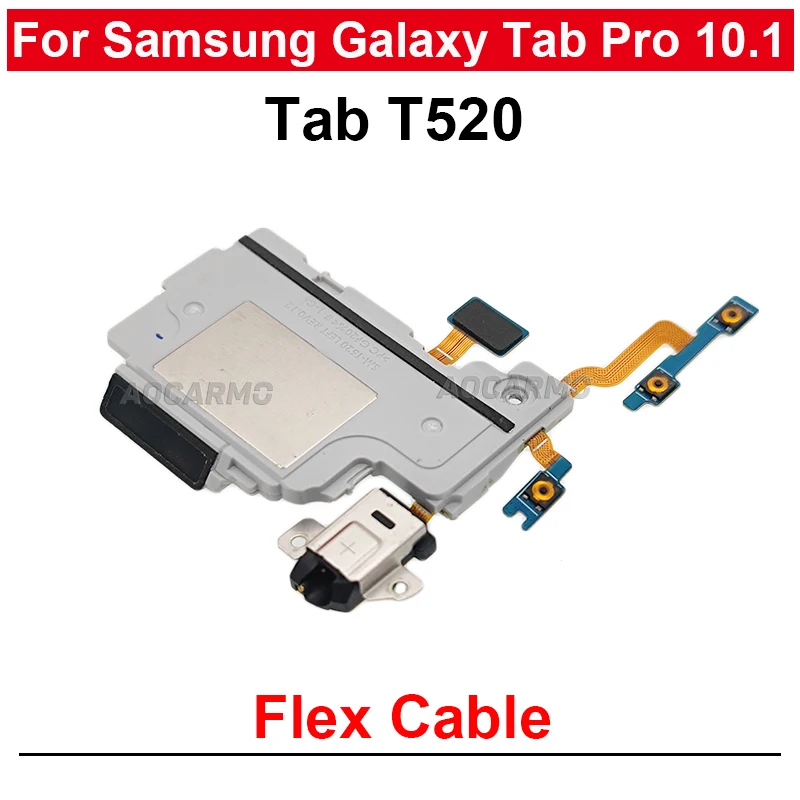 

Power Volume With headphone Jack LoudSpeaer Module Connect Flex Cable For Samsung Galaxy Tab Pro 10.1 TAB T520