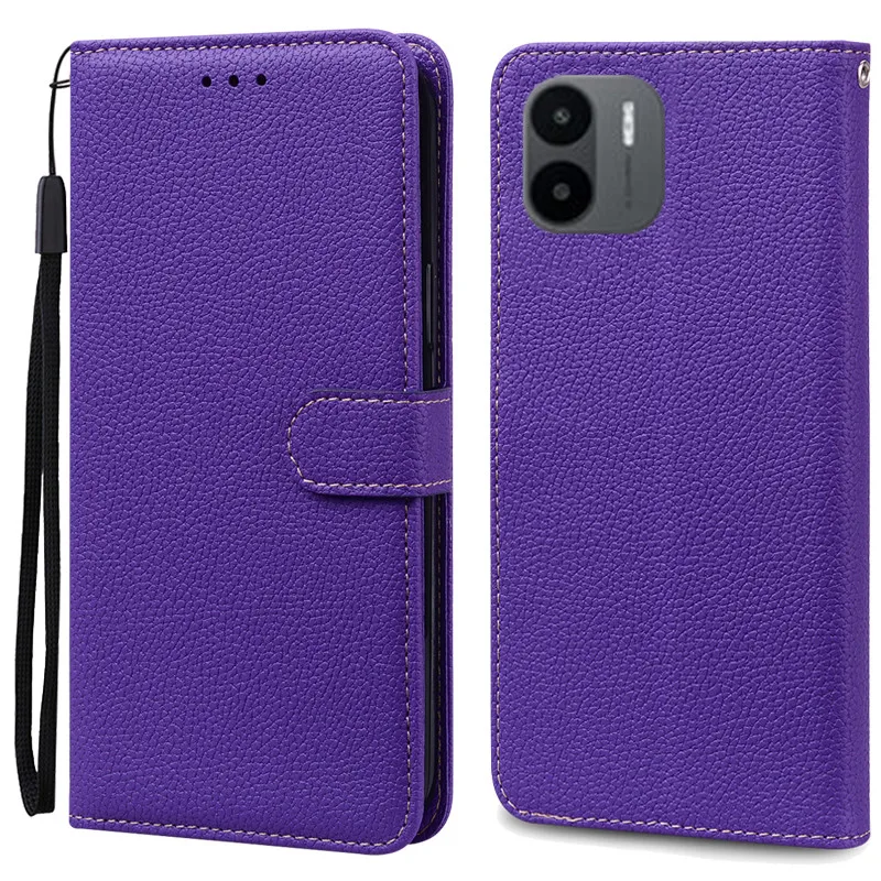 Leather Flip Wallet Phone Case - Elegant Book Style Cover, Durable Protection, Sleek Design