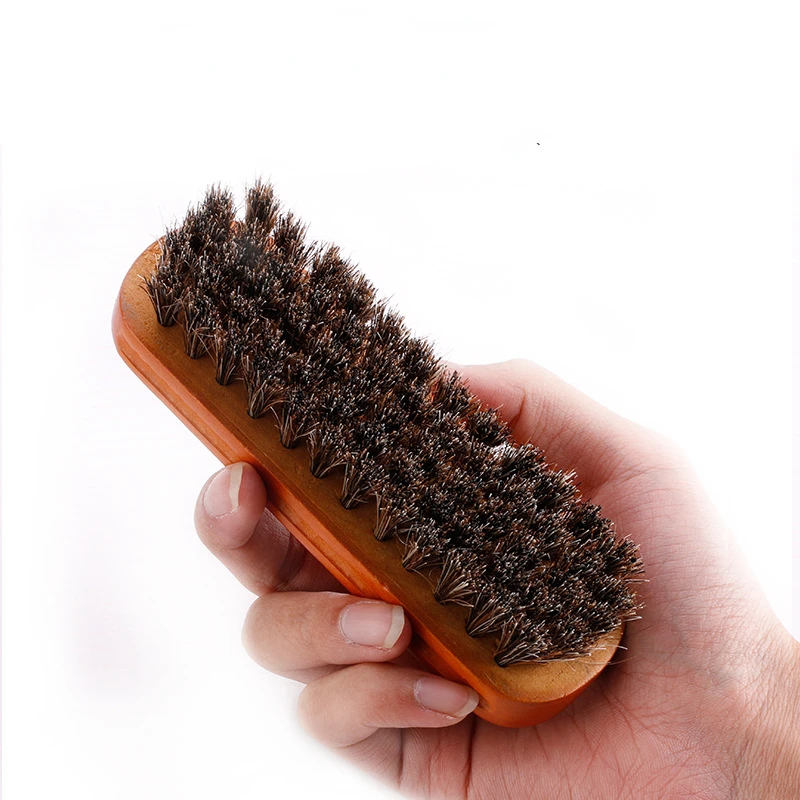 Shoe Cleaner Shoe Brush Shoe Cleaning Kit Shoe Shining Tool Horse Hair Brush Shoe Polish 9 Pieces 11 Pieces Leather Shoe Care Cleaning Daily Set