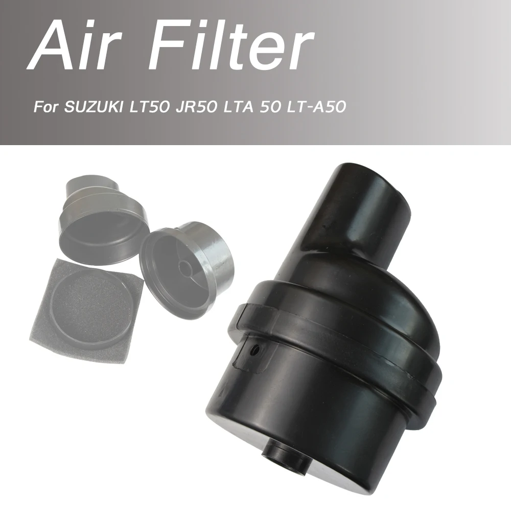 

For SUZUKI LT50 JR50 LTA 50 LT-A50 Carburetor Carb Air Box Cleaner Air Filter