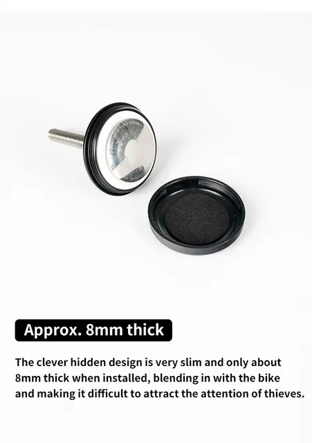 Supporto AirTag Per Bicicletta - 2 Modelli Impermeabili, Antifurto, Per Mountain Bike - Foto 5