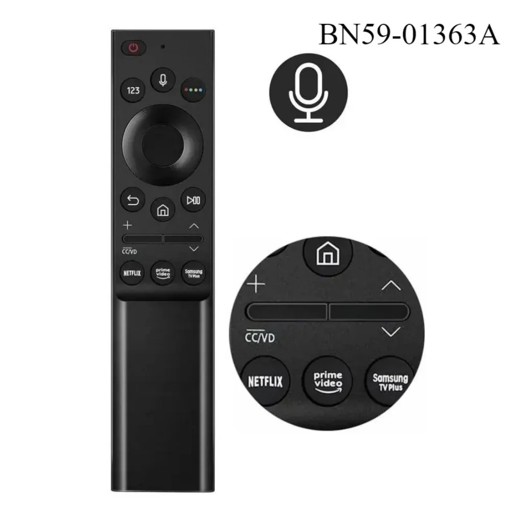 BN59-01363A Voice Remote Control for Samsung Smart TV NEO QLED/QLED Series,Compatible with QN43LS03AAFXZA QN55LS03AAFXZA