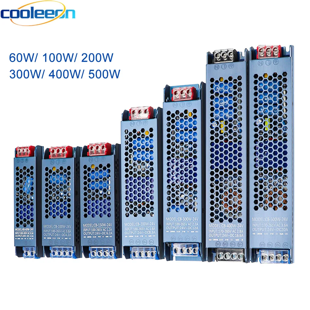 AC-DC-Transformer-Converter-for-LED-Strip-Fonte-de-alimenta-o-Driver-de ...