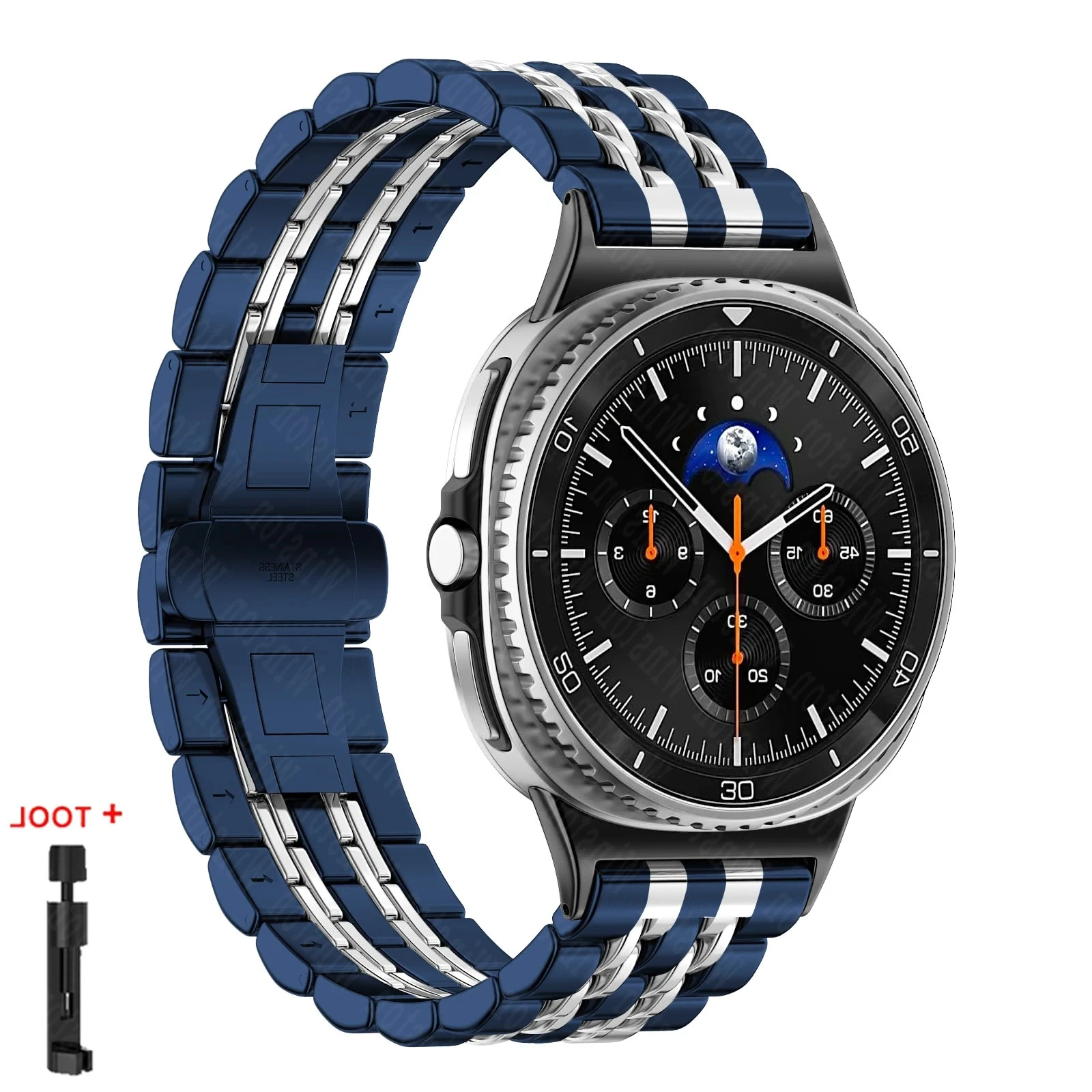 Premium Stainless Steel Metal Bracelet Wristband
