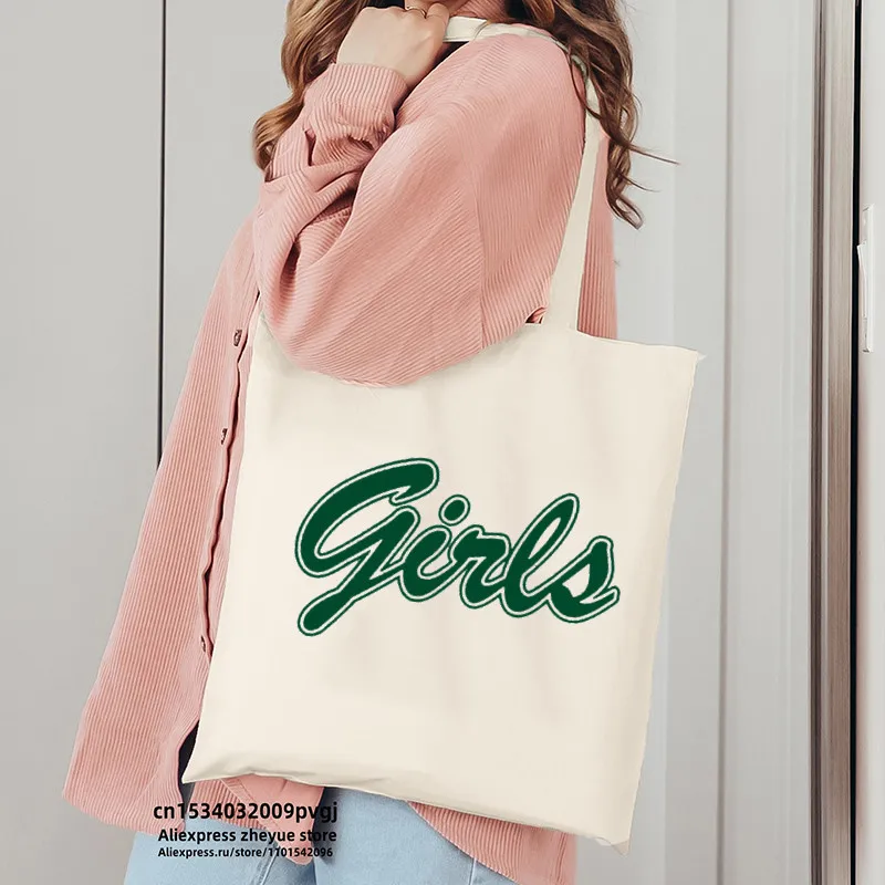 Rachel Green Girls Female Friends Tv Show Shopping Bag Canvas Bags