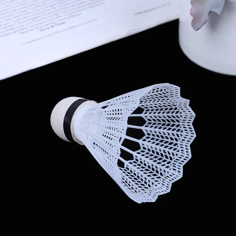 12Pcs Plastic Badminton Shuttlecock For Practice Kids Entertainment