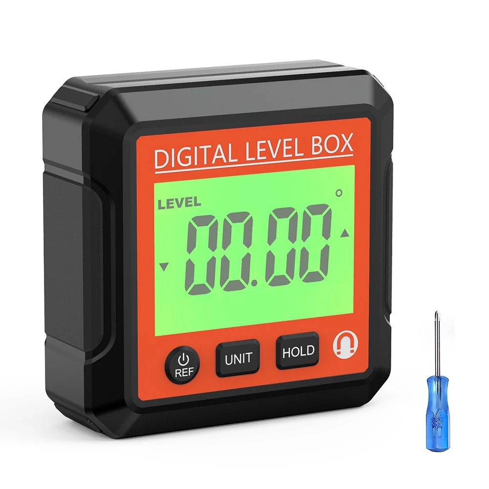 

Precision Cutting Digital Level Angle Meter Angle Finder ABS Material Angle And Slope Conversion Compact And Portable