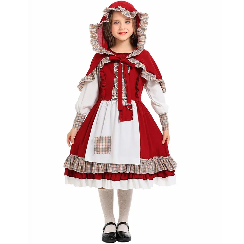 Disguise 84091K Little Red Riding Hood Costume, Medium (7-8) By