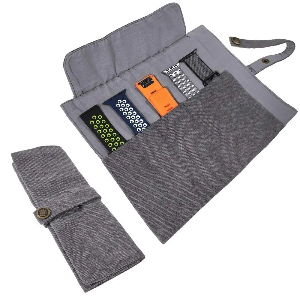 Watch Band Storage Bag Compatible with Apple Garmin Watchbands