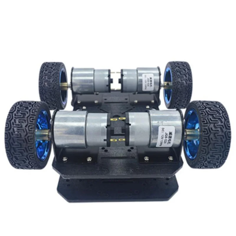 Evitar obstáculos, DC Gear Motor, 4 rodas, 4WD, 520, 370