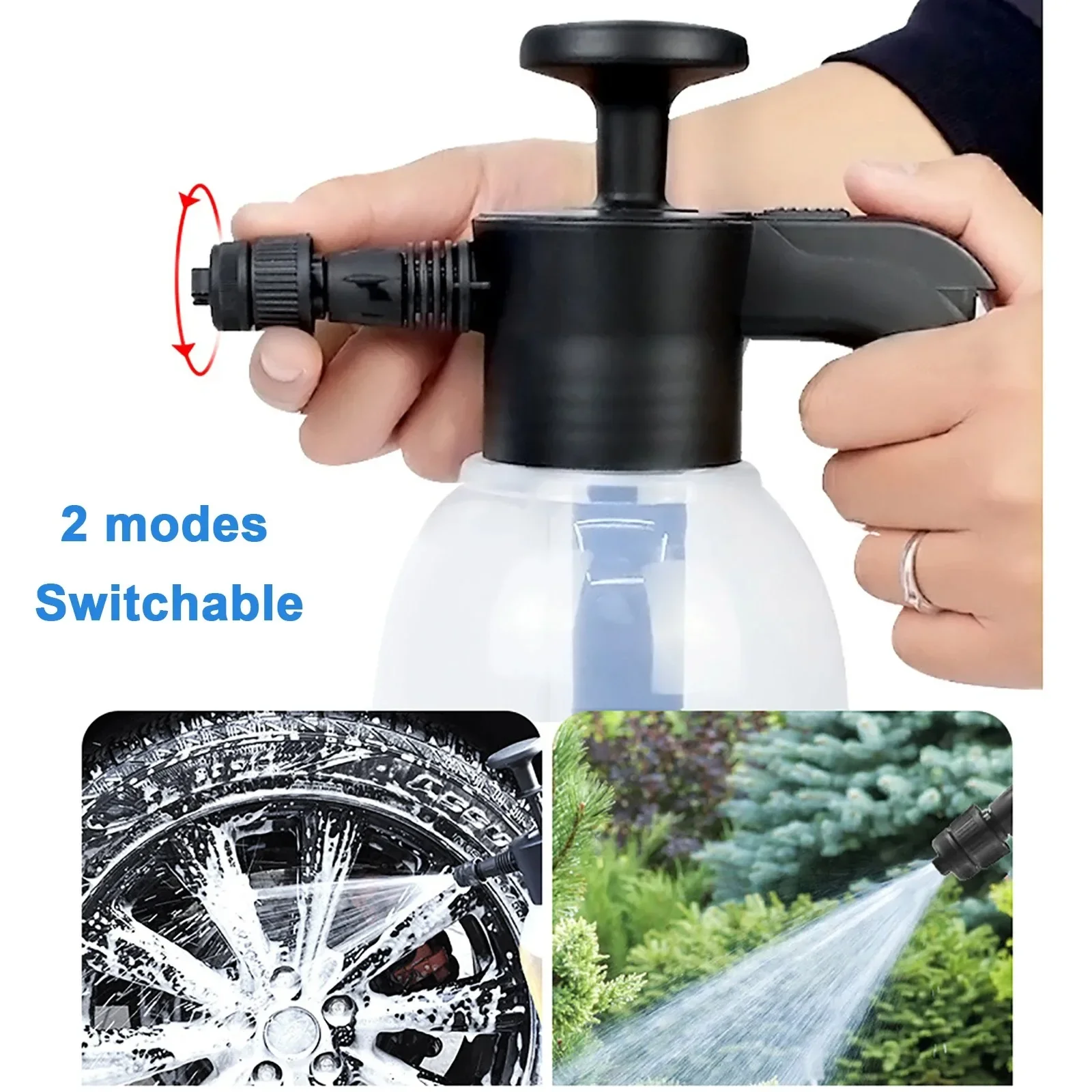 Foam Sprayer Car Wash Spray Bottle with Nozzle