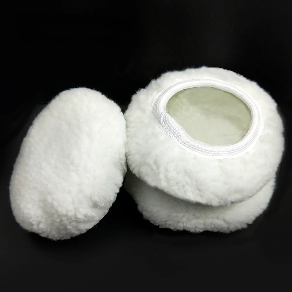 5-6" 7-8" 9-10" Polishing Bonnets Faux Wool Polishing Disc Superfine Fiber Car Waxing Applicator Bonnet Car Cleaning Supplies car cleaning accessories car cleaning tool car waxing pad