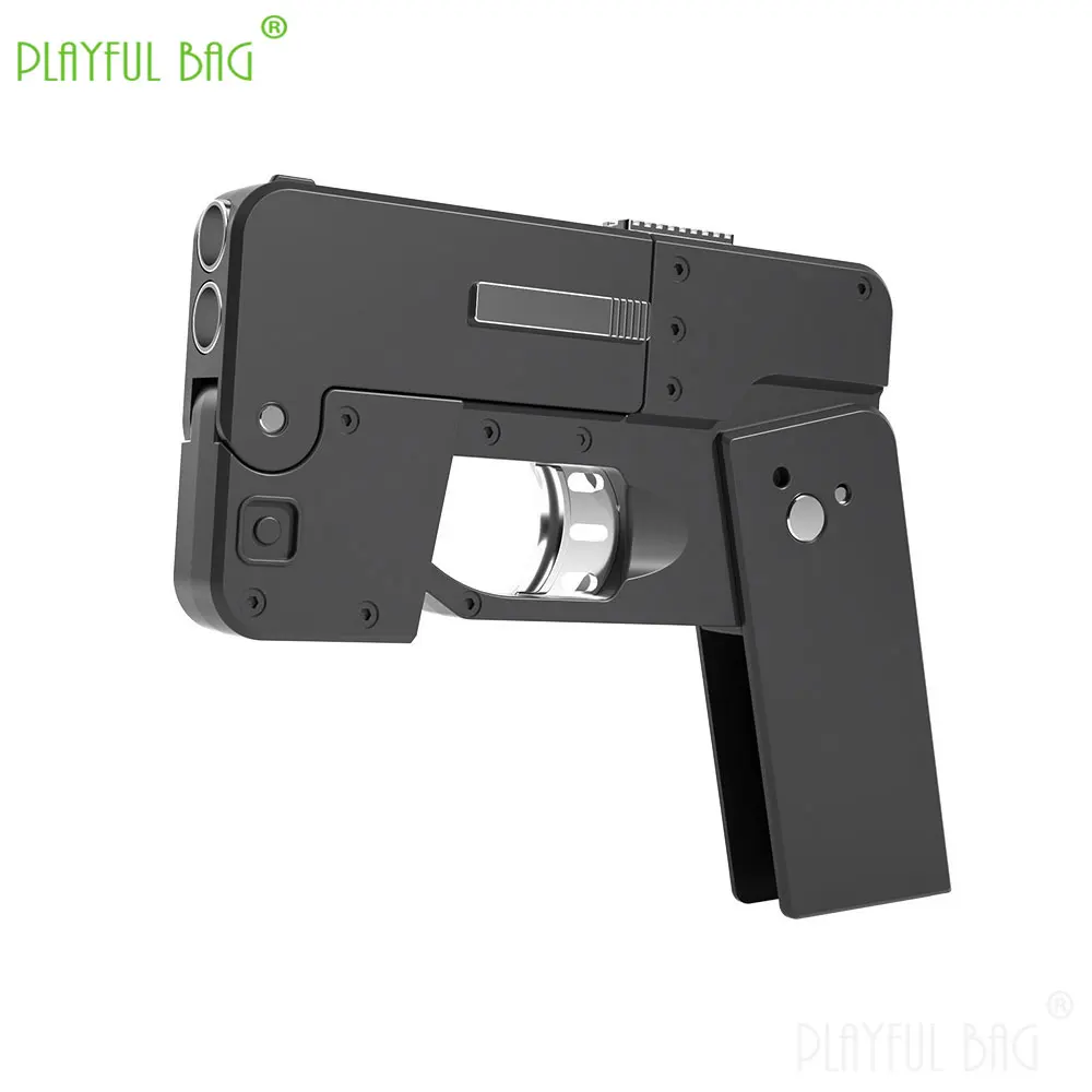 Phone 15 15Pro 15Pro Max Folding Mobile Phone Soft Bullet Launcher Mini Portable Toy Gun Model Adult Games Toy M4 AR15 AK ZG282 5