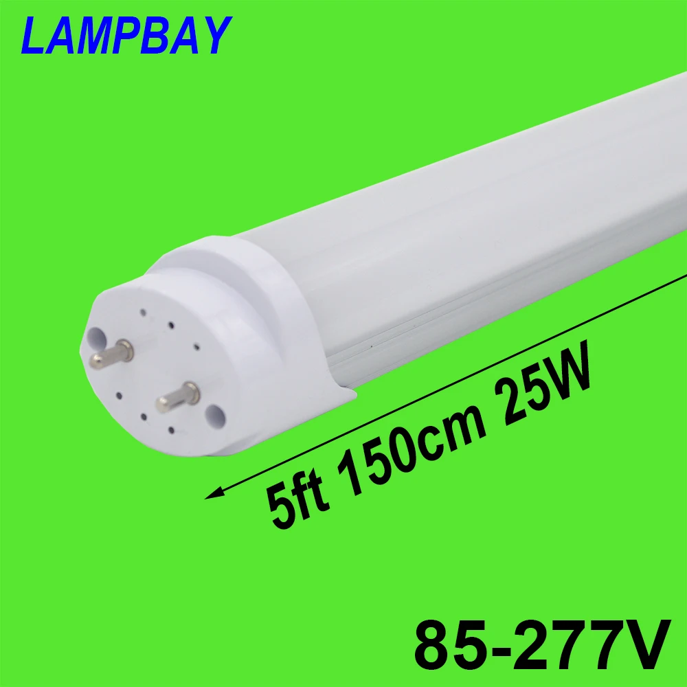 

LED Tube Bulb 5ft 1.5M 25W 3000LM 60" T8 G13 Fluorescent Retrofit Bar Light Warm White Natural White Cold White