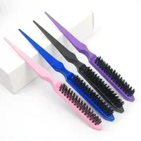 1Pcs Professional Hair Brushes Comb Teasing Back Combing Hair Brush Slim Line Styling Tools Hairdressing Professional Tools 2