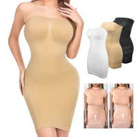 Sous-robe sans bretelles pour femmes, sous-robe, contrôle du ventre, Camisole modelant le corps, Corset Sexy, sous-vêtements amincissants 1