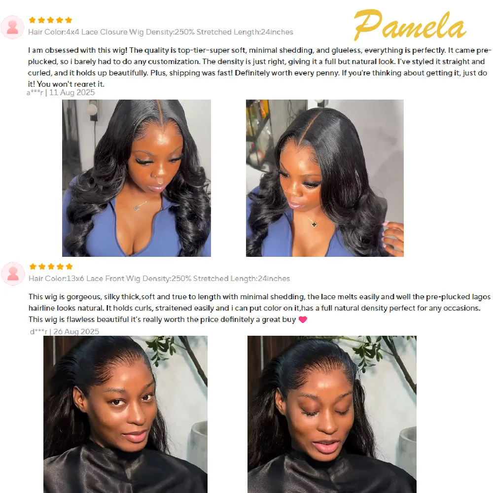 Lagos Hairline 13x6 Invisible HD Lace Frontal Wigs 250 Density Loose Deep Wave Human Hair Glueless Wigs Preplucked Ready To Wear