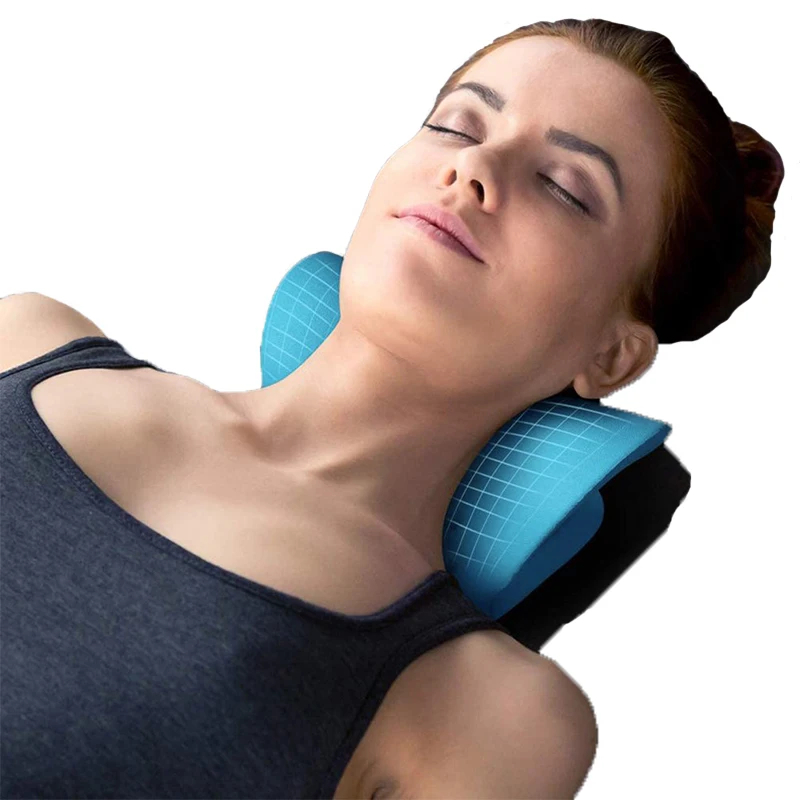 Neck Pillow Neck Shoulder Relaxer Traction Device For Temporomandibular