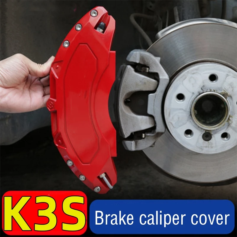 

For KIA K3S Car Brake Caliper Cover Aluminum Metal Fit 1.6 GL GLS DLX Premium 2013 2014 2015