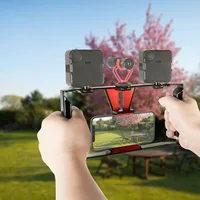Mobile Phone Video Camera Handheld Stabilizer SmartPhone Film Making Rig Cage Mobile Phone Grip Holder Bracket Stabilizer - Image 6