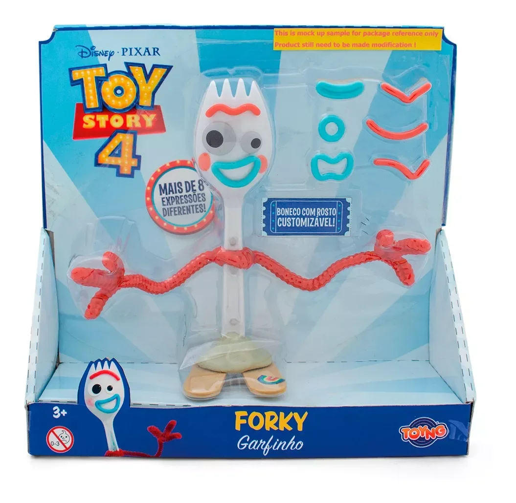 Disney Pixar Spielzeug Geschichte Forky austauschbare Ausdruck Spielzeug Action figur Modell Sammlung Kinder Lernspiel zeug Geschenke