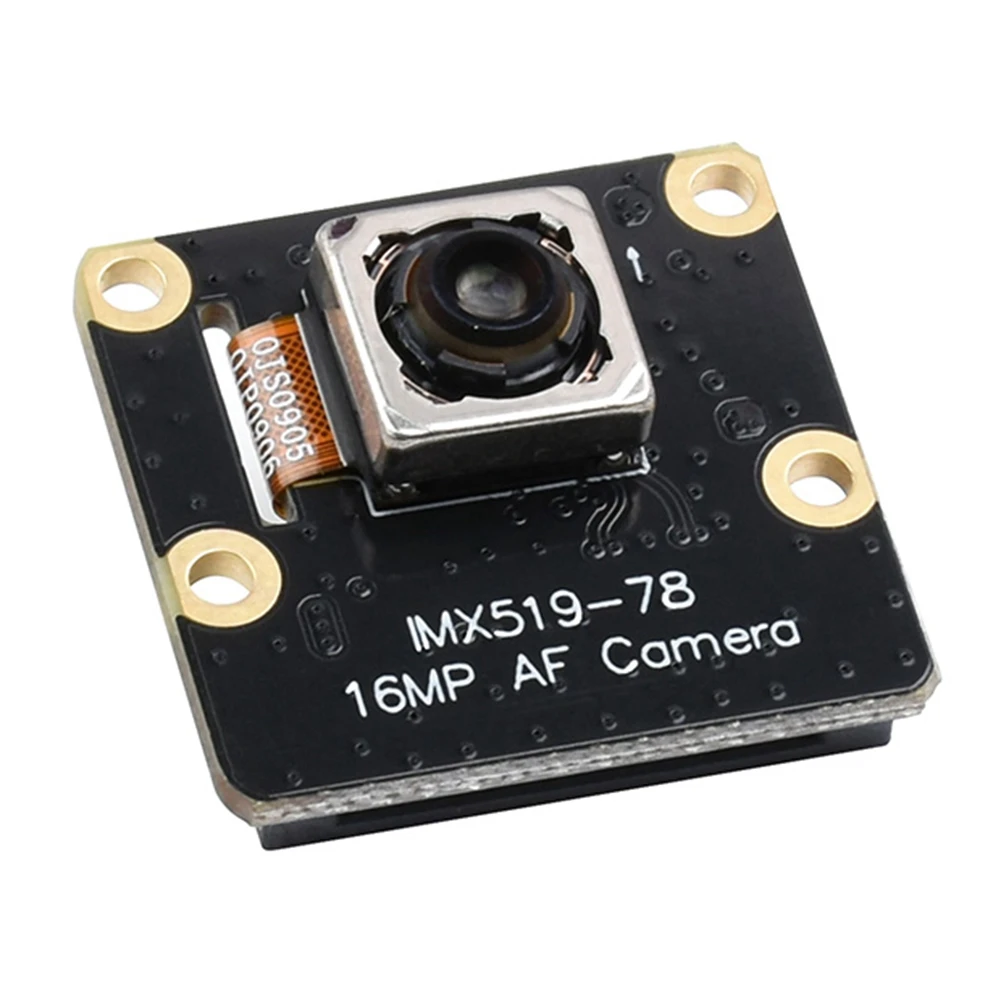 

IMX519-78 16MP AF Camera Auto Focus 4656X3496 High-Resolution Industrial Grade Camera for Raspberry Pi 4B 3B+ 3B Zero