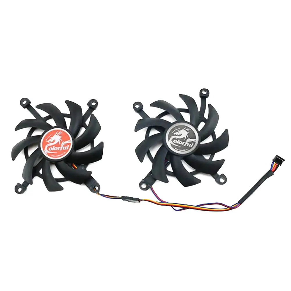 NEW 85MM 4PIN RTX 2060 GPU Fan，For COLORFUL GTX 1650 1660