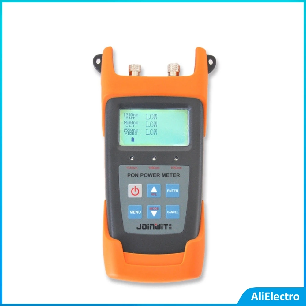 

Измеритель мощности PON JW3213A PON + OPM + VFL, оптический измеритель мощности для голосовых данных, видеосигналов, одновременное измерение в BPON EPON GPON