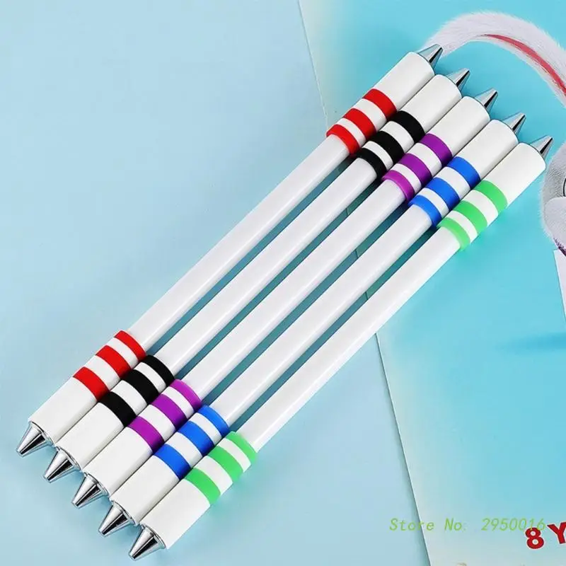 

1PC Spinning Pen Rolling Finger Rotating Pen Non Slip Coated Spinning Ballpoint Pen Gaming Trick Pens for Student Learning