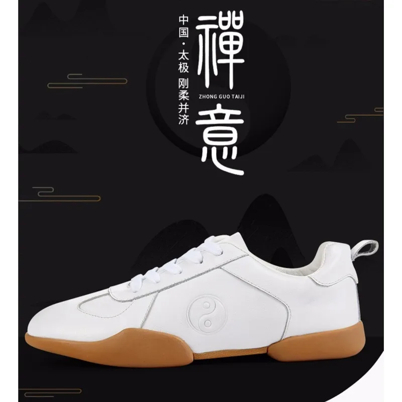 New Non-slip Men's and Women's Sneakers Summer Comfortable Tai Chi Shoes Fitness Training Wear-resistant Martial Arts Shoes