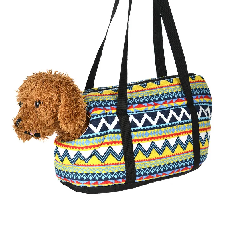 Fashion Dog Backpack for Small Medium Dogs Cats Hiking Windproof Cozy Puppy Print Carrier Bag Bulldog Chihuahua Pug Pet Supplies