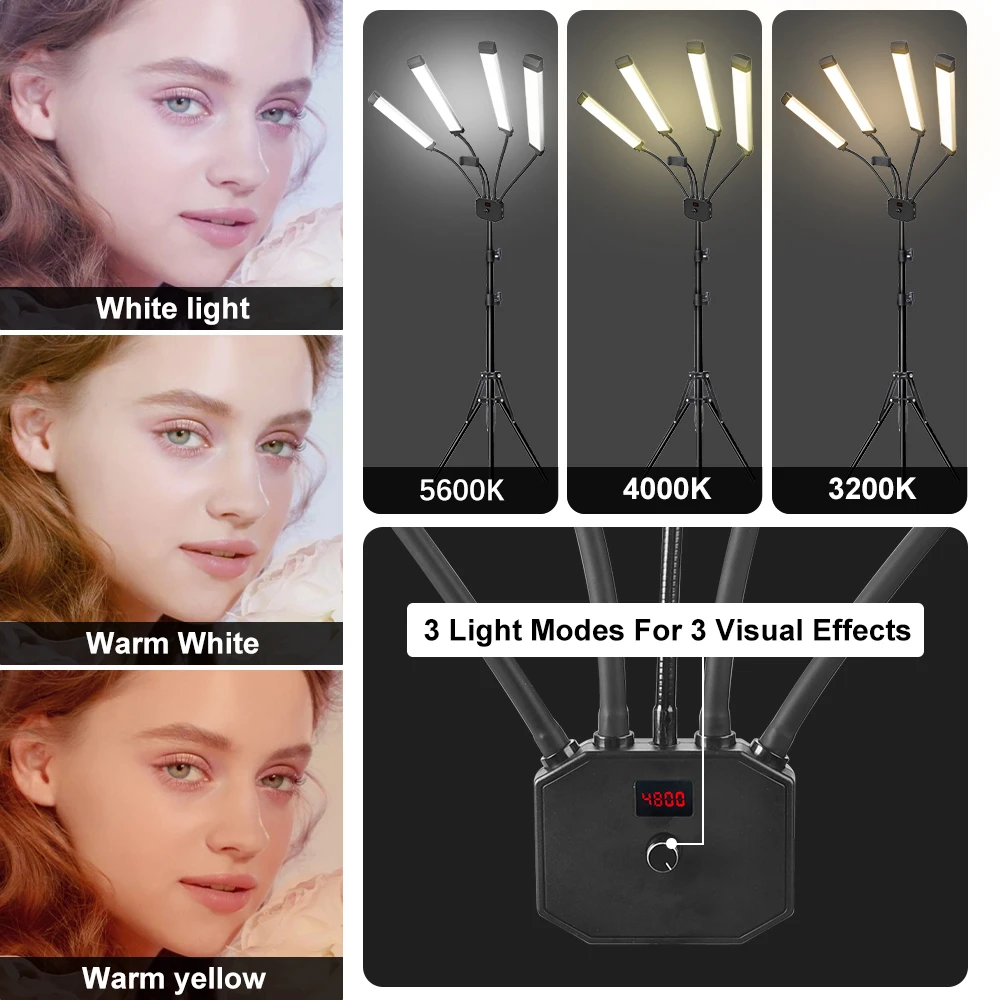 Amazon Anillo De Luz Maquillaje Anillo De Luz LED Para Estudio