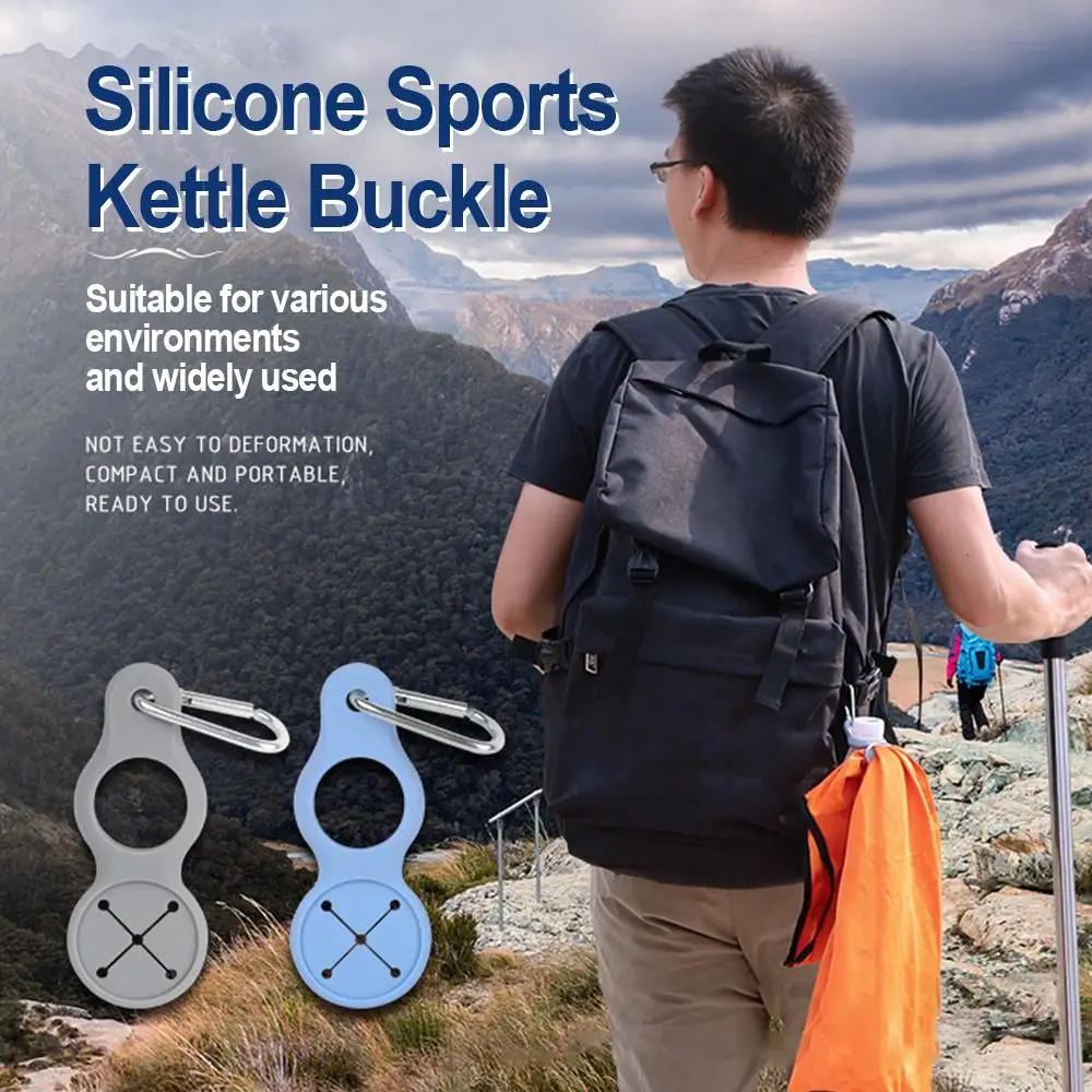 

Backpack Hanger Camping Hiking Cycling Scarf Buckle Kettle Buckle Water Bottle Holder Mountaineering Buckle Carabiner