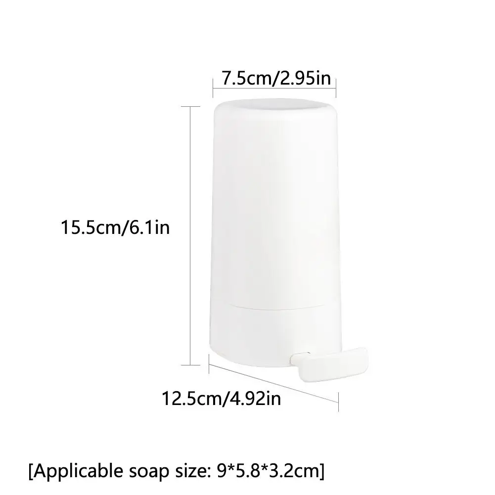 Soap Grinder Dispenser Soap Box Wall Mounted Dry Organizer Box Soap Powder Grinding Box For Restaurant Kitchen Office Gyms Hotel 6