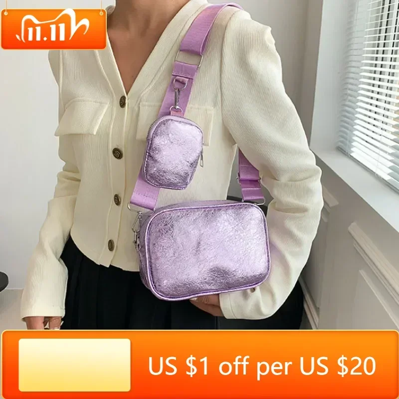 

Retro Sequin Shoulder Bag 2023 New Women's Fashion Simple Messenger Tote Bag Square Bag Luxury Designer Handbag